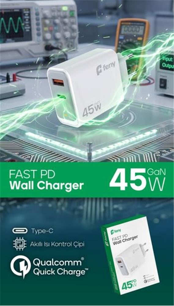 Feny FN-C45 AC Şarj Adaptörü