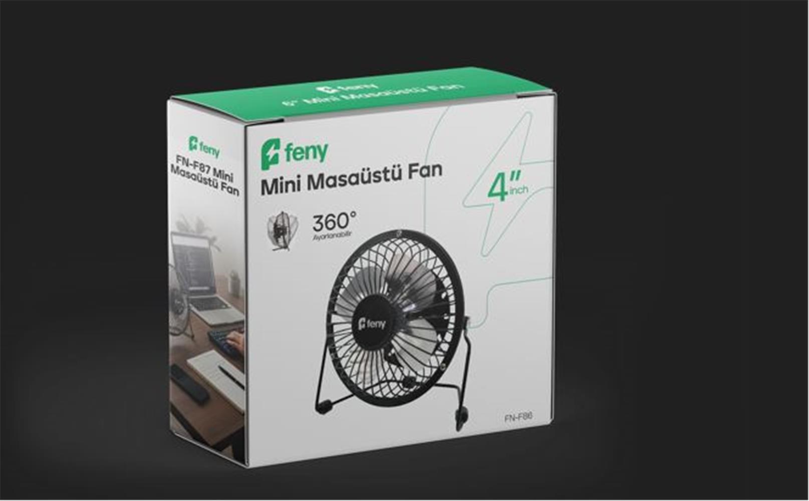 Feny FN-F86 Metal 360 Derece Dönebilen 4