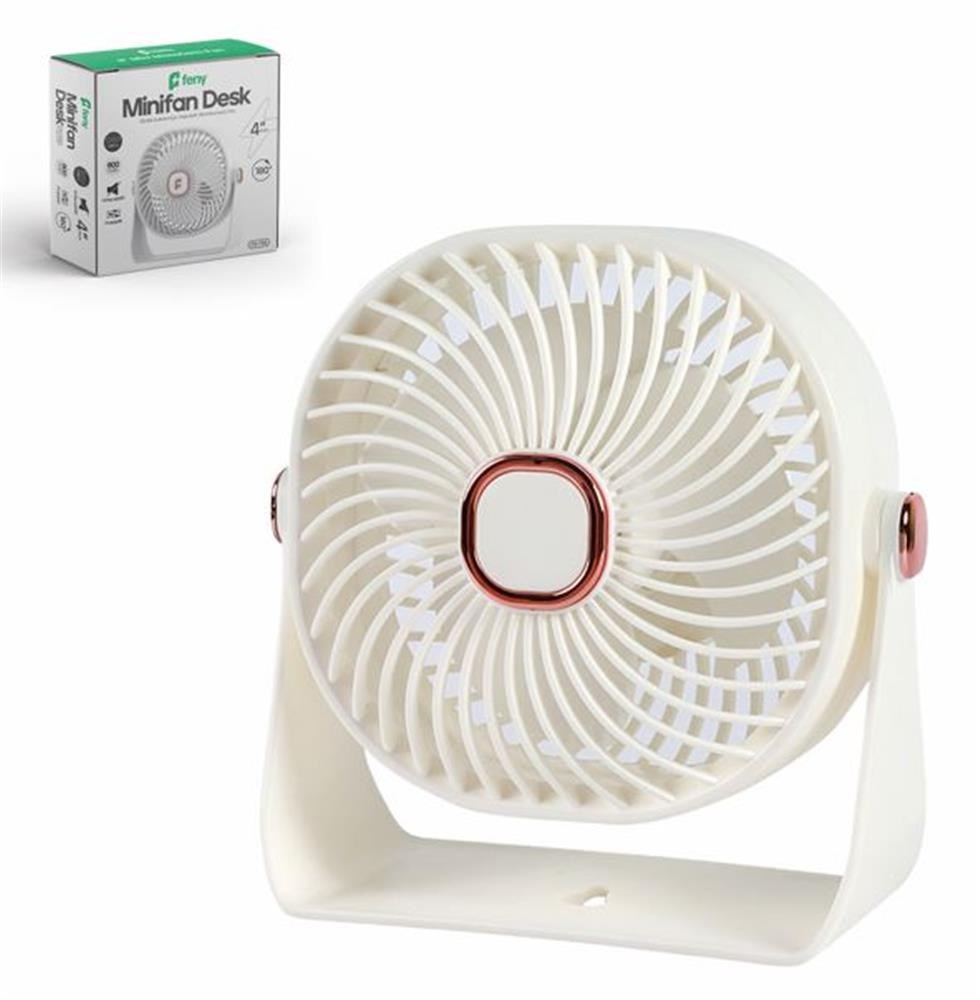 Feny FN-F86 METAL 360 MINI MASAUSTU FAN