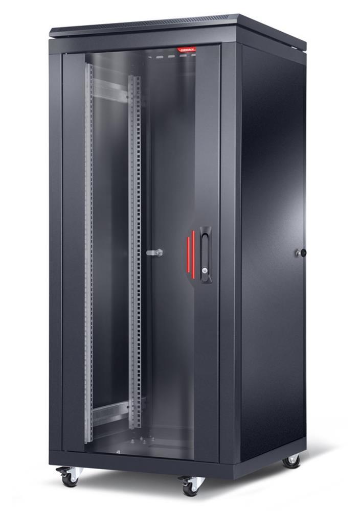 Formrack 36U 800X1000 Netline Kabinet (4 Lİ FAN)(SABİT RAF 1000)(6 LI PRİZ)TEKERLEK 