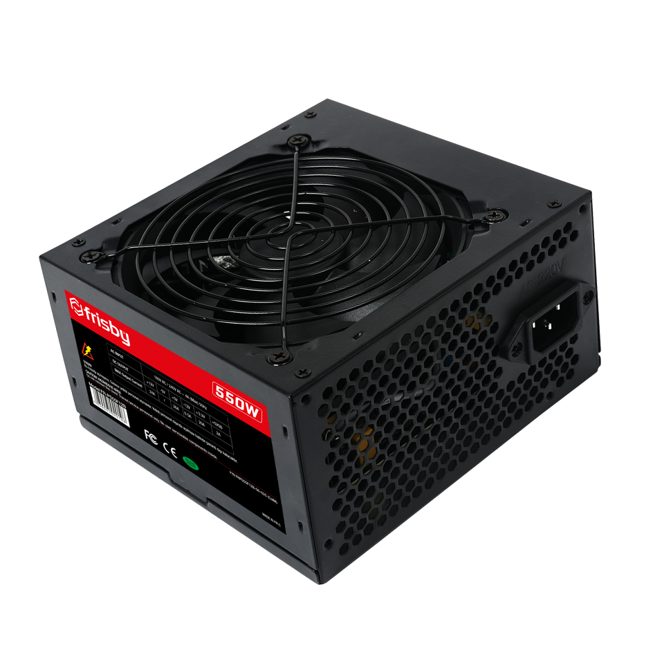 FRISBY 550w FR-PS55F12B Atx Power Supply
