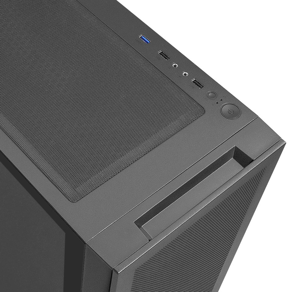 FRISBY 600w 80+ BRONZE FC-9475G CREVO Gaming Mid-Tower PC Kasası