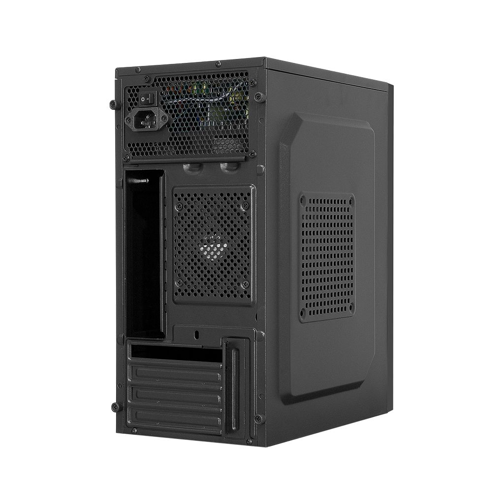 FRISBY FC-2710B, 1x80mm Fan, Siyah, 300W, USB 2.0, mATX, Mini Tower Kurumsal KASA