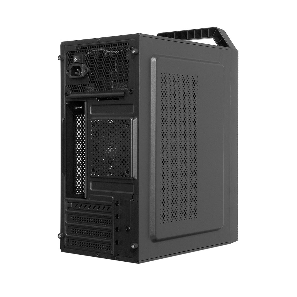 FRISBY FC-2725B, 1x80mm Fan, Siyah, 300W, USB 3.0, mATX, Mini Tower, Kulplu Kurumsal KASA