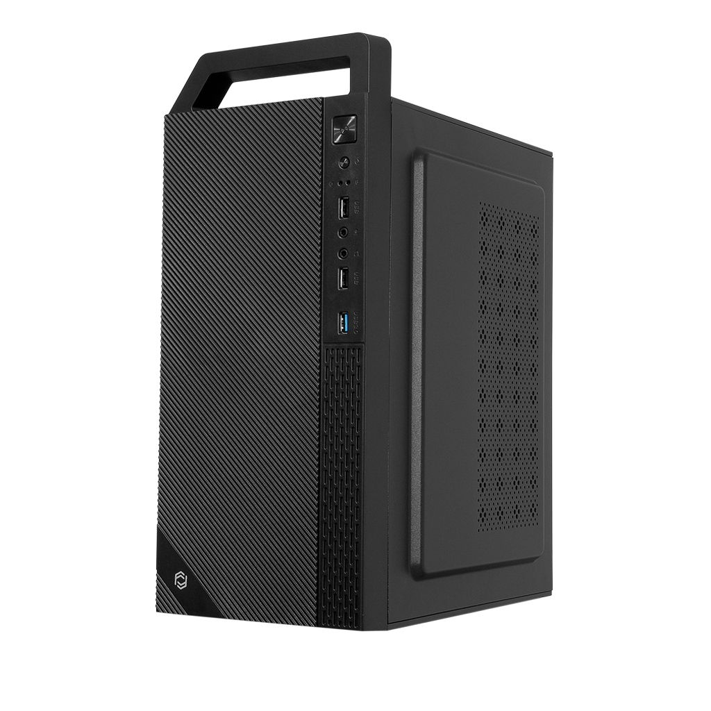 FRISBY FC-2725B, 1x80mm Fan, Siyah, 300W, USB 3.0, mATX, Mini Tower, Kulplu Kurumsal KASA