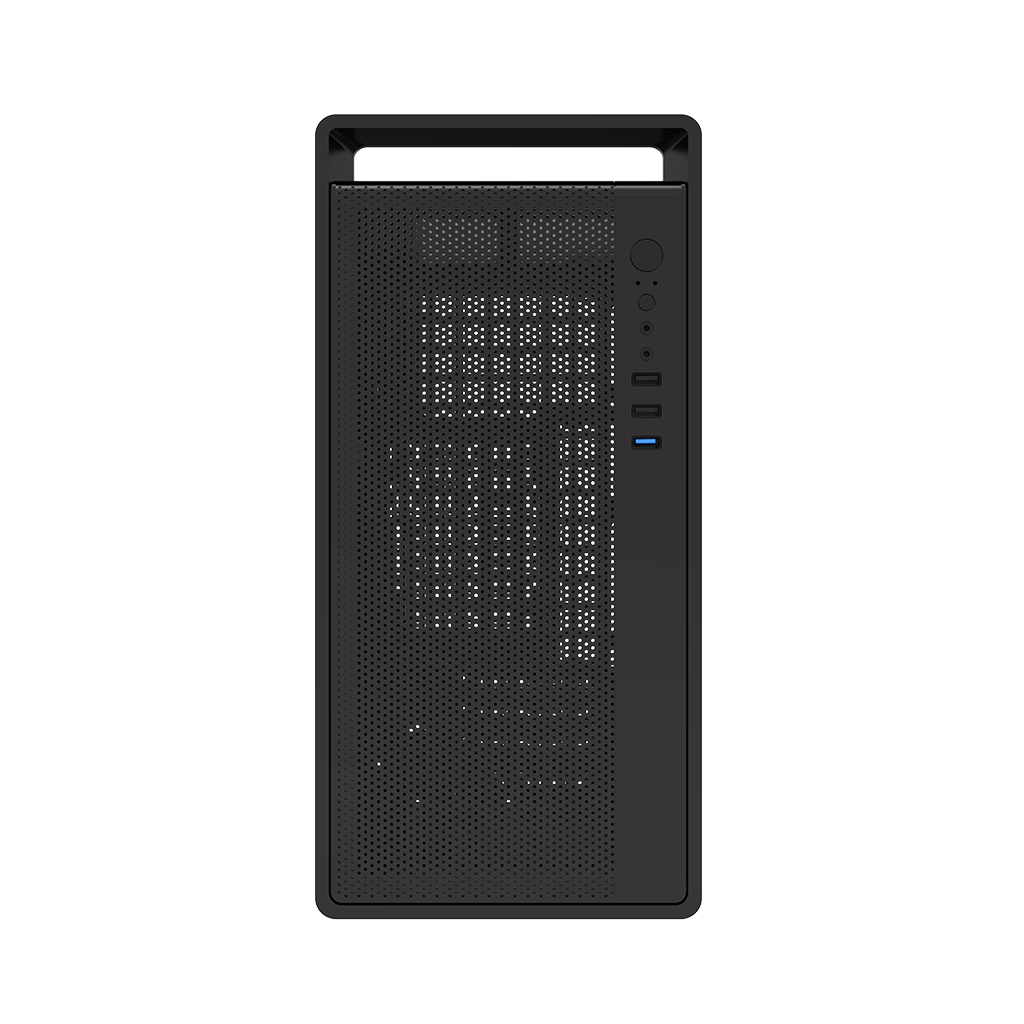 FRISBY FC-2745B, 1x120mm Fan, Siyah, 550W, USB 3.0, mATX, Mini Tower, Kulplu Kurumsal KASA