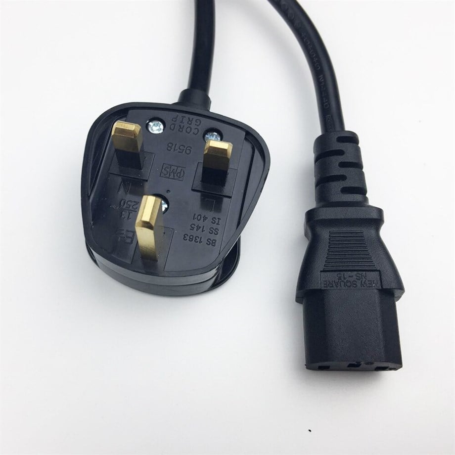 FUSED SS145/A İNGİLİZ SİGORTALI POWER GÜÇ KABLOSU 1.5 MTBaşodaKablolarB04466