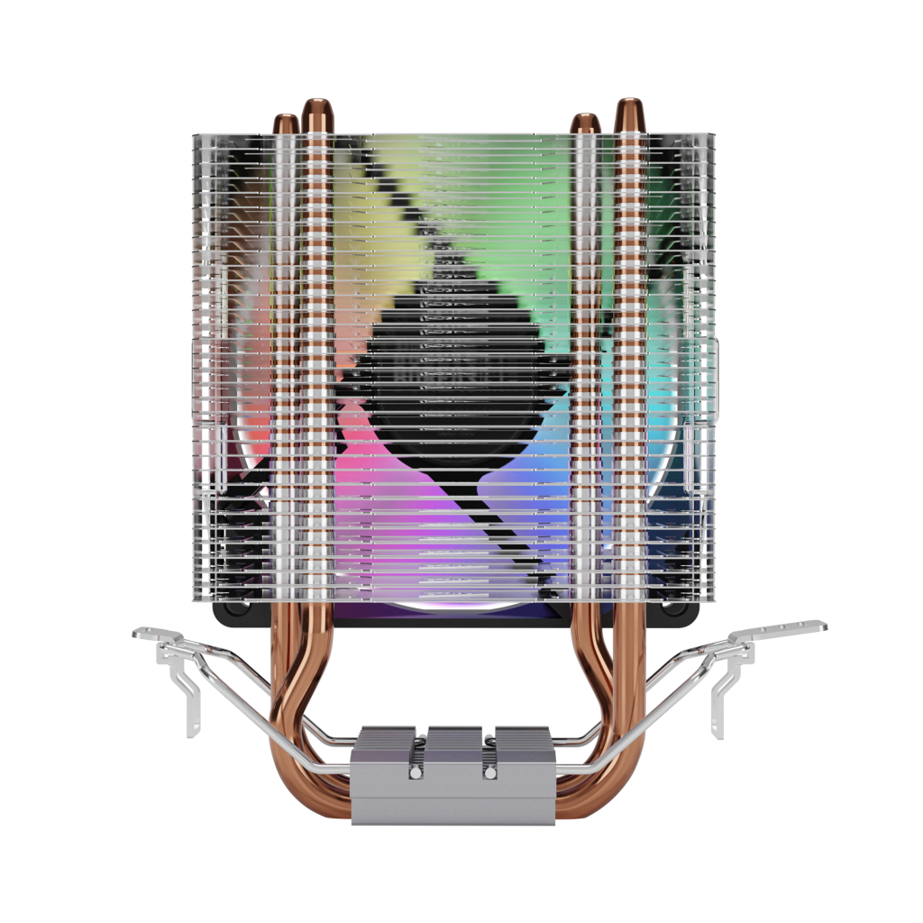 GAMDIAS BOREAS E1-210 Lite, 92mm, CPU  Kule Tipi Hava Soğutma, Doğrudan Temas Teknolojisine Sahip 2 adet Gelişmiş Bakır Isı Borusu (AMD AM5 ve INTEL Tüm işlemciler ile uyumlu)
