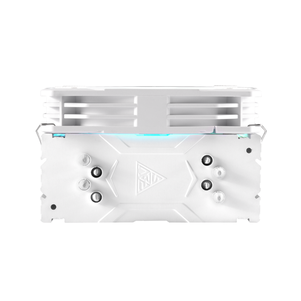 GAMDIAS BOREAS E1-410 WH, White Edition, 120mm, CPU Kule Tipi Hava Soğutma, Doğrudan Temas Teknolojisine Sahip 4 adet Gelişmiş Bakır Isı Borusu (AMD AM4-AM5 ve INTEL Tüm işlemciler ile uyumlu)