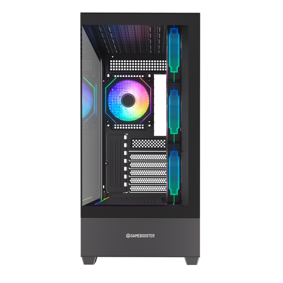 GAMEBOOSTER 750W 80+ BRONZE NYVRA PRIME JBST-GBJML01 4-ARGB Fanlı Gaming EATX PC Kasası
