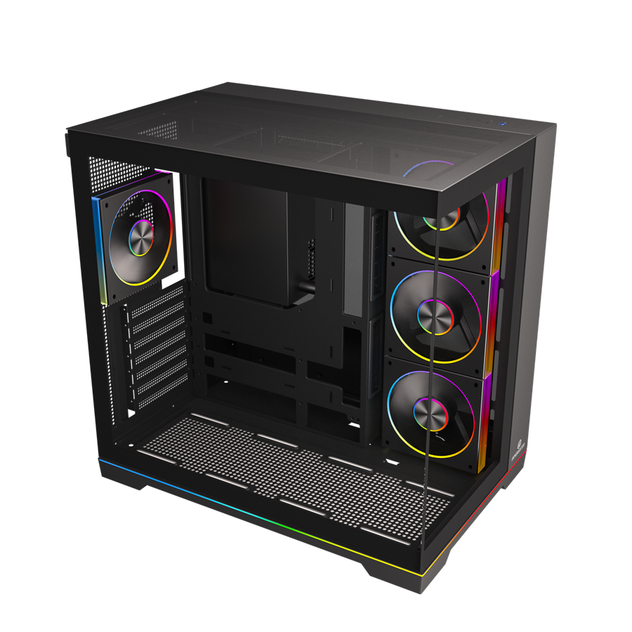 GAMEBOOSTER 850W 80+ BRONZE NYVRA SYNC JBST-GBJML08 4-ARGB Fanlı Gaming Mid-Tower PC Kasası