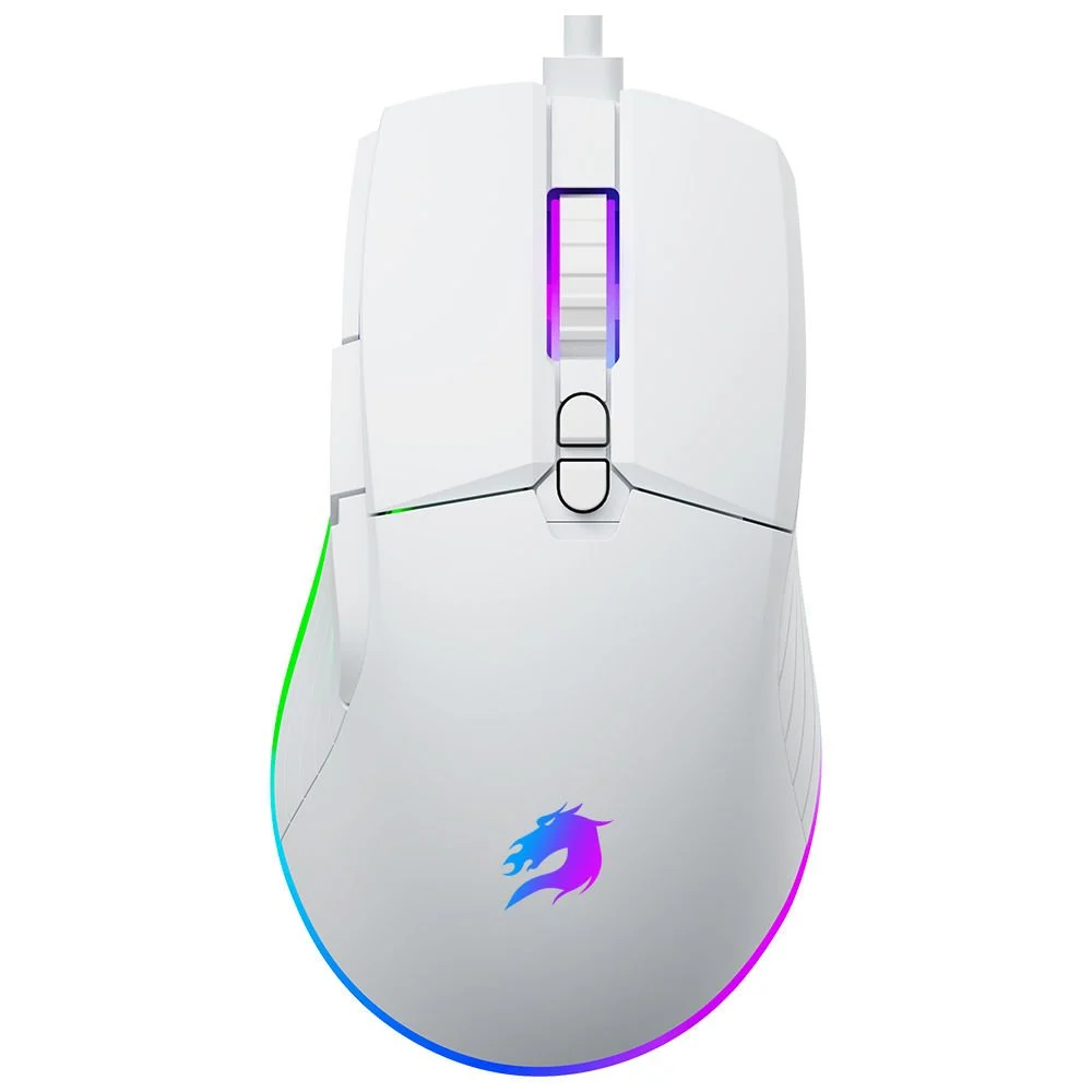 GAMEBOOSTER M12 Vital RGB Aydınlatmalı Beyaz Profesyonel Gaming Mouse