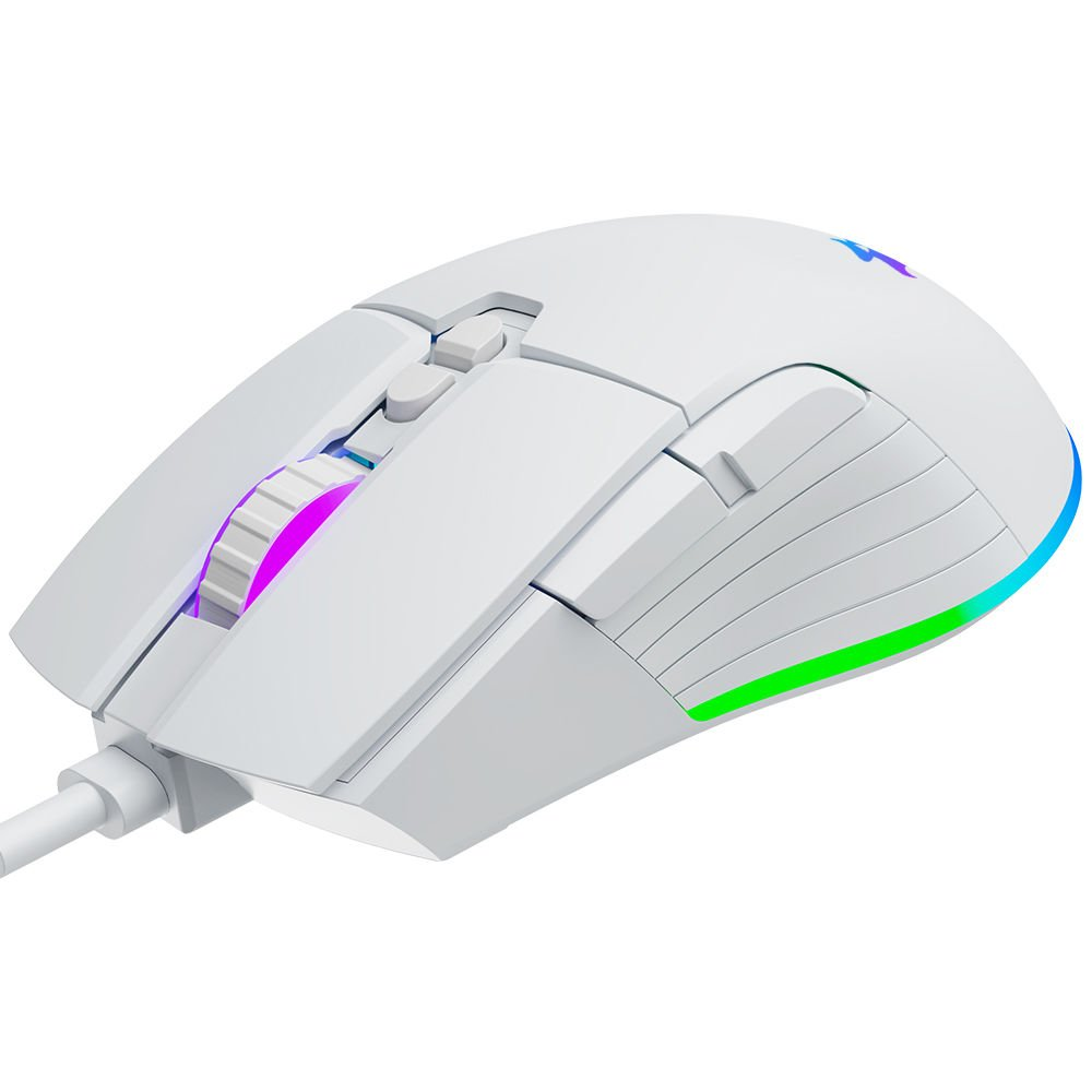 GAMEBOOSTER M12 Vital RGB Aydınlatmalı Beyaz Profesyonel Gaming Mouse