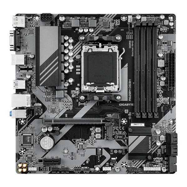 GIGABYTE A620M-DS3H DDR5 HDMI DP PCIe 16X v4.0 AM5 mATX
