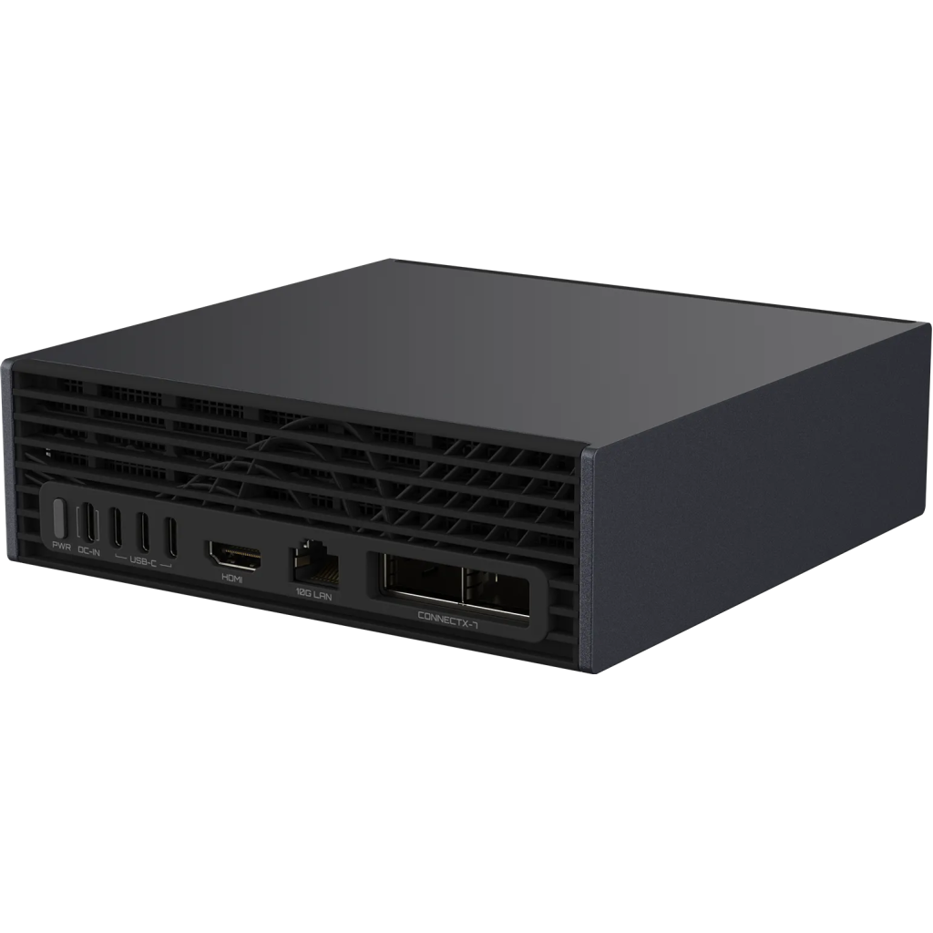 GIGABYTE AI TOP ATOM, GB10, ATAGB10-9001, AI PC, 20 core Arm, 10 Cortex-X925, 10 Cortex-A725 Arm, 128Gb DDR5 Ram, 4TB Nvme SSD, NVIDIA Blackwell Architecture Ekran Kartı, Wi-Fi7, Bluetooth 5.4, Nvidia DGX, Yapay Zeka, MFF MiniPC