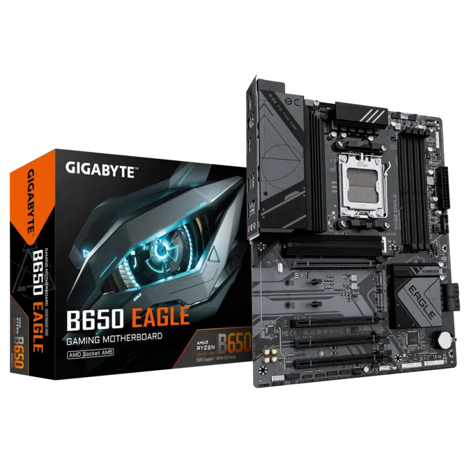 GIGABYTE B650 EAGLE DDR5 HDMI-DP TYPEC PCIE 4.0 AM5 ATX
