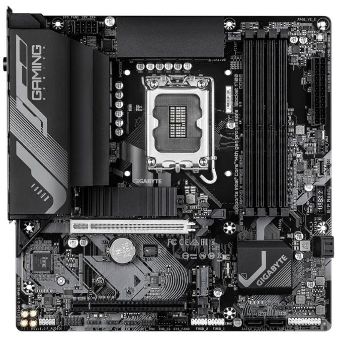 GIGABYTE B760M GAMING X WIFI6E GEN5 DDR5 HDMI-DP PCIE 4.0 1700p mATX