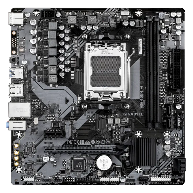 GIGABYTE B840M H DDR5 HDMI-DP PCIE 4.0 AM5 mATX