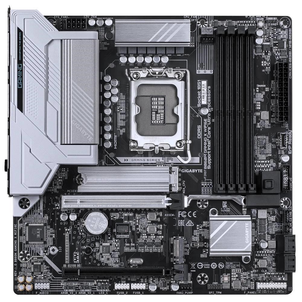 GIGABYTE B860M-GAMING-X-WIFI6E 4x DDR5 DP/HDMI/TYPE-C 2x M.2 USB3.2 1851P ANAKART