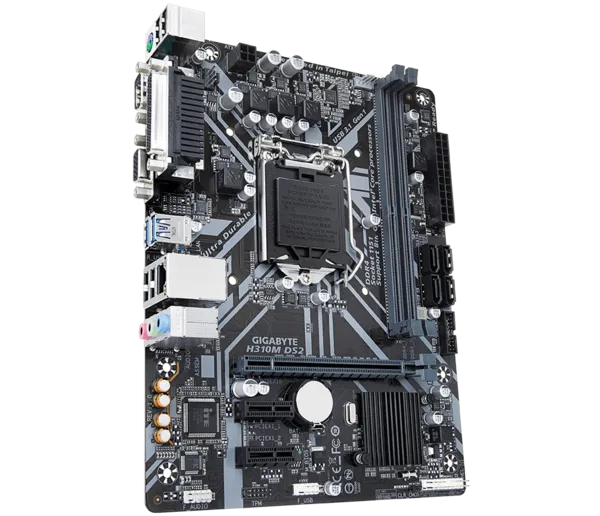 GIGABYTE H310M-DS2 DDR4 PCIe 16X v3.0 1151p v2 mATX