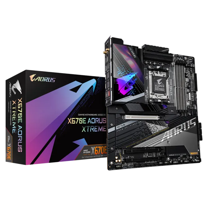 GIGABYTE X670E AORUS XTREME DDR5 HDMI-DP TYPEC PCIE 4.0 AM5 ATX