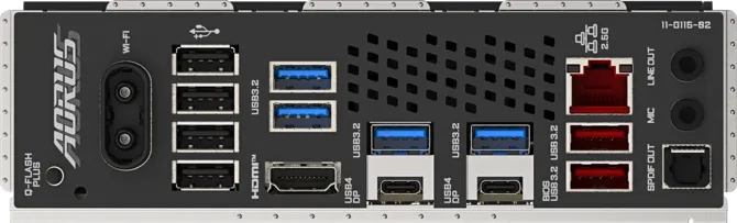 GIGABYTE X870 AORUS ELITE WIFI7 DDR5 HDMI-DP TYPEC PCIE 5.0 AM5 ATX