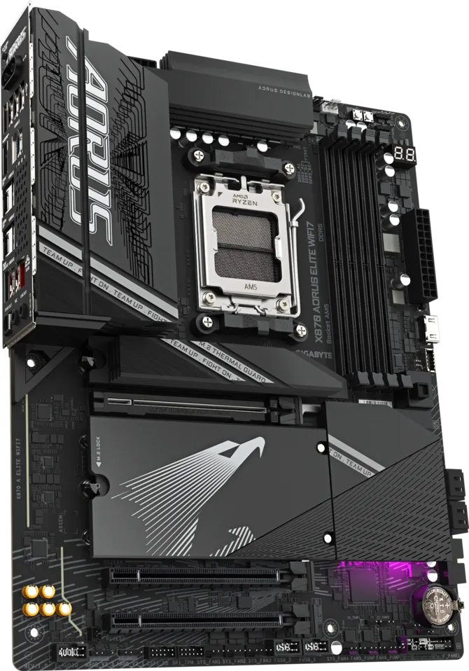 GIGABYTE X870 AORUS ELITE WIFI7 DDR5 HDMI-DP TYPEC PCIE 5.0 AM5 ATX