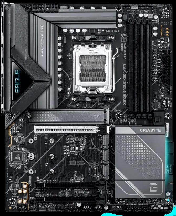 GIGABYTE X870E EAGLE X3D WIFI7 DDR5 HDMI ATX AM5