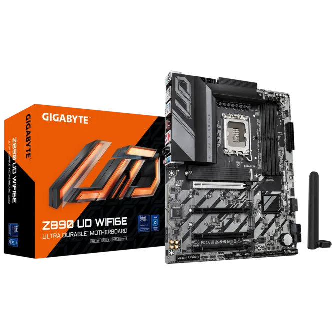 GIGABYTE Z890 UD WIFI6E DDR5 HDMI-DP TYPEC PCIE 5.0 1851p ATX