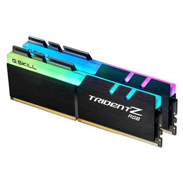 GSKILL 16GB (2X 8GB) DDR4 4800MHZ CL19 RGB DUAL KIT PC RAM TRIDENT Z F4-4800C19D-16GTZRC