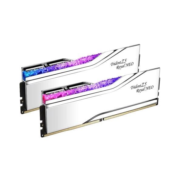 GSKILL 64GB (2X 32GB) DDR5 6000MHZ CL32 RGB DUAL KIT PC RAM TRIDENT Z5 ROYAL NEO F5-6000J2636H32GX2-TR5NS