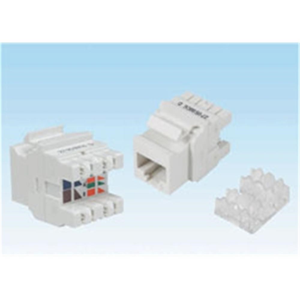 HCS J6A-00826 CAT6A FTP KEYSTONE JACK TOOLESS 180 DERECE