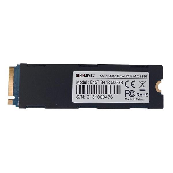 HI-LEVEL 500GB HLV-M2PCIeG3X4SSD2280HS/500G 3500- 2500MB/s M2 PCIe NVMe Gen3 Disk