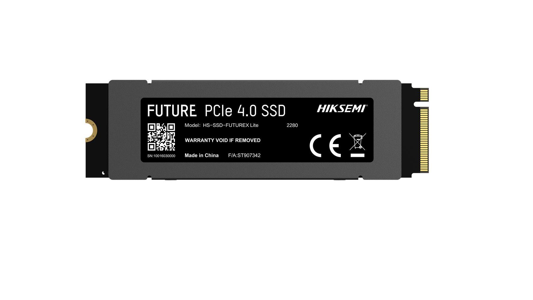 Hiksemi 1024GB HS-SSD-FUTUREX Lite 1024G Up To 7100 MB-s NVMe M.2 Gen 4x4 Ssd Harddisk