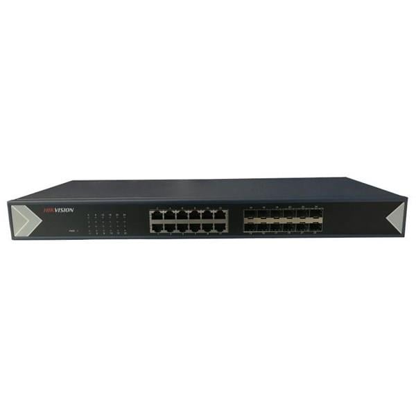 HIKVISION 24port 370w FULL PoE DS-3E0524TF Yönetilemez Omurga Switch RackMount