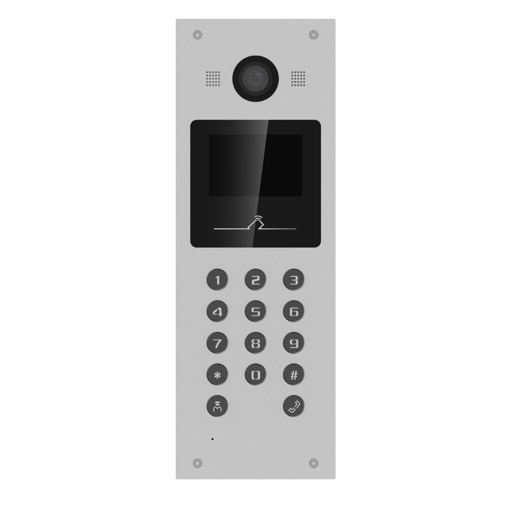 HIKVISION DS-KD3003-E6 APARTMAN TİPİ FİZİKİ BUTON IP INTERCOM DIŞ ÜNİTE