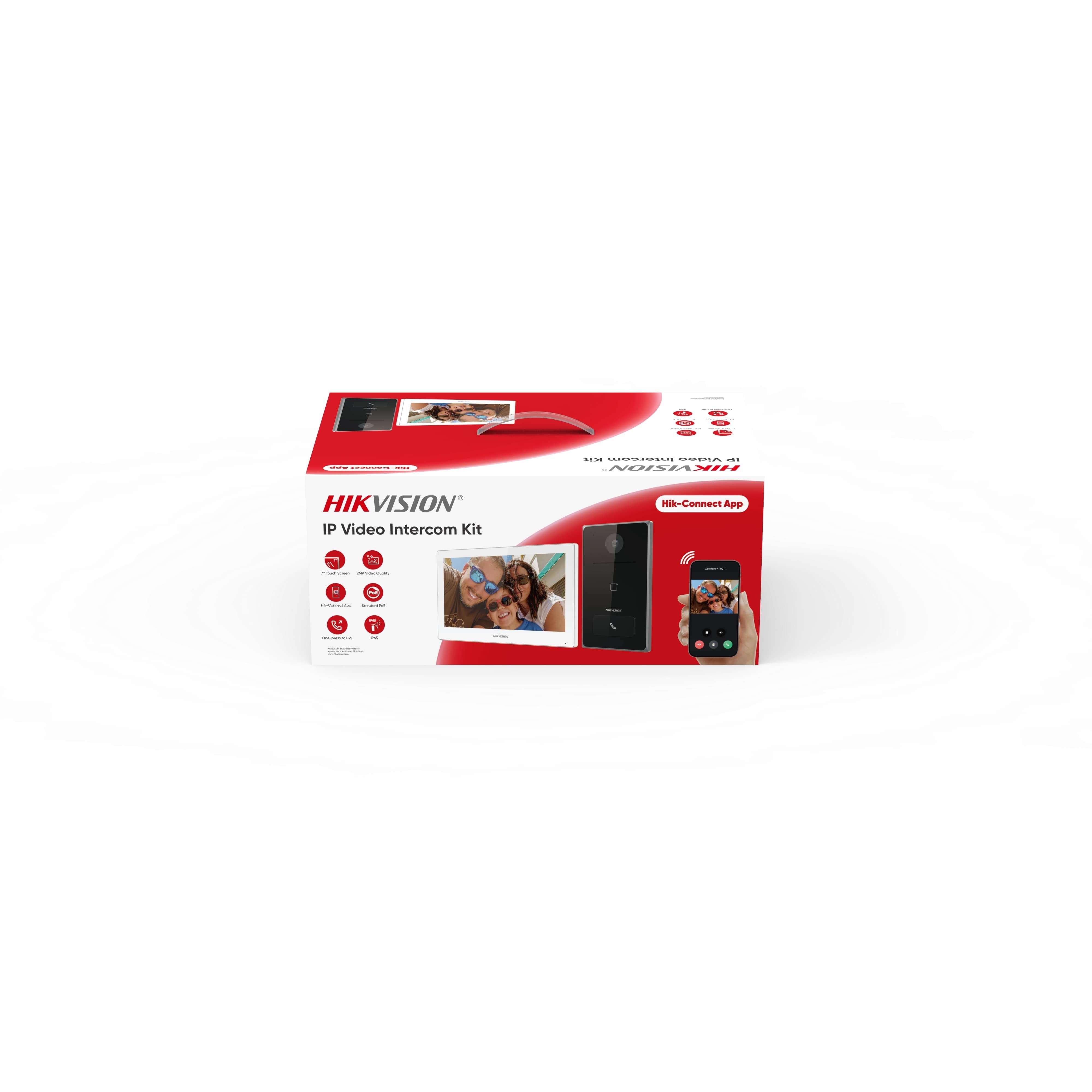 HIKVISION DS-KIS608-P VİLLA TİP IP VIDEO INTERCOM KIT