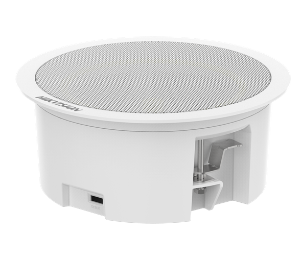 HIKVISION DS-QAZ1203G1-BE IP Tavan Tipi Hoparlör 3W - PoE - Bluetooth - 97dB - 179mm - Beyaz