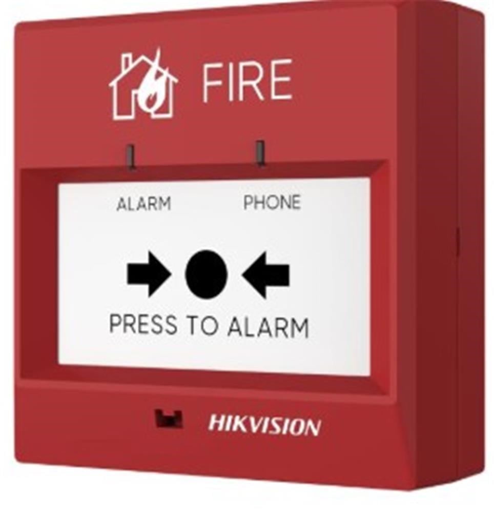 Hikvision HF-CMP1 Konvansiyonel Yangın Alarm Butonu,Tekrar Kurulabilir