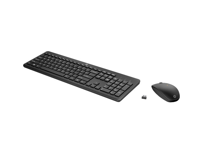 HP 1Y4D0UT Kablosuz Q Trk Optic Mouse Siyah Multimedya Klavye - Mouse Set 255