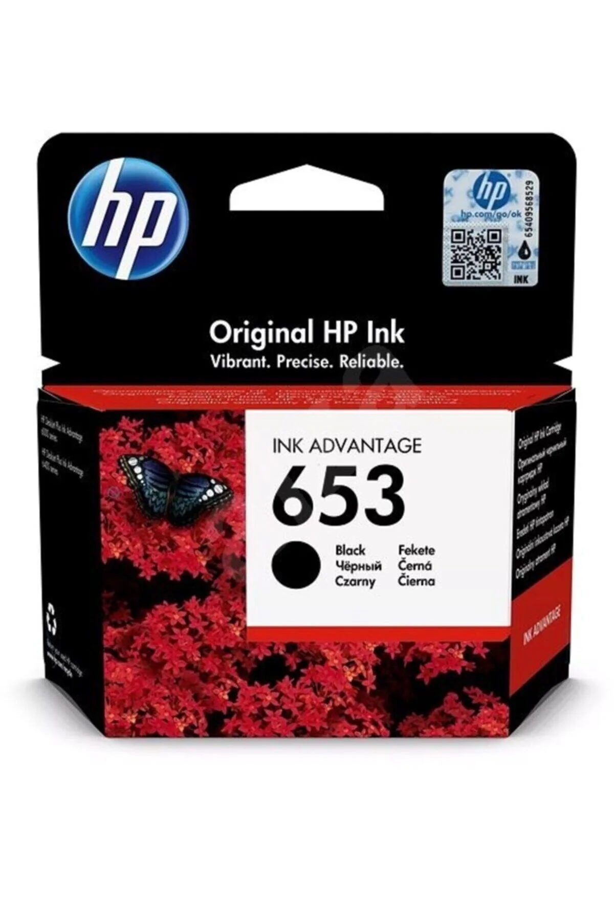 HP 3YM75A No 653 Siyah Kartuş