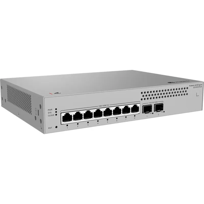 HUAWEI 8port 2-10GbE SFP Gigbait Yönetilebilir Switch eKIT S310S-8T2X