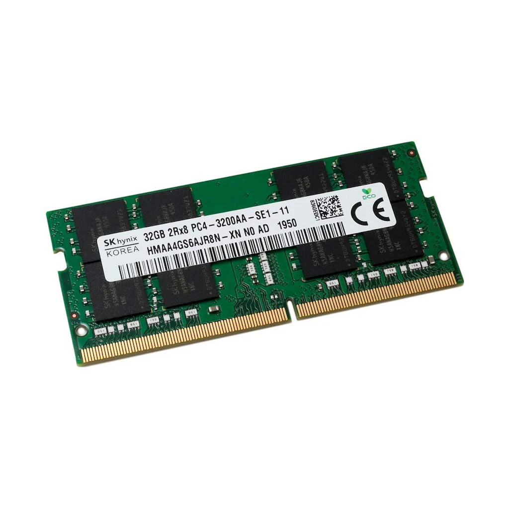 HyNIX 32GB DDR4 3200MHZ CL22 NOTEBOOK RAM VALUE HMAA4GS6AJR8N-XN