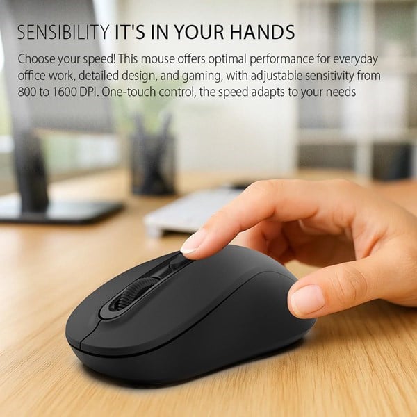 INCA ERGONOMİC DESİGN Siyah Mouse IWM-288T