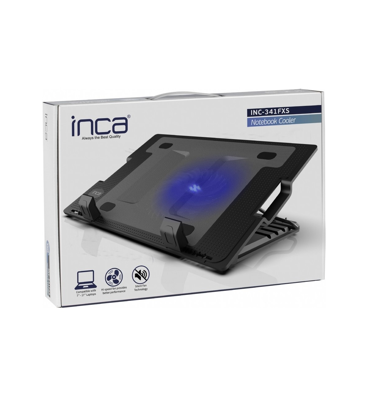 Inca INC-341FXS 1 Fanlı USB 2.0 7