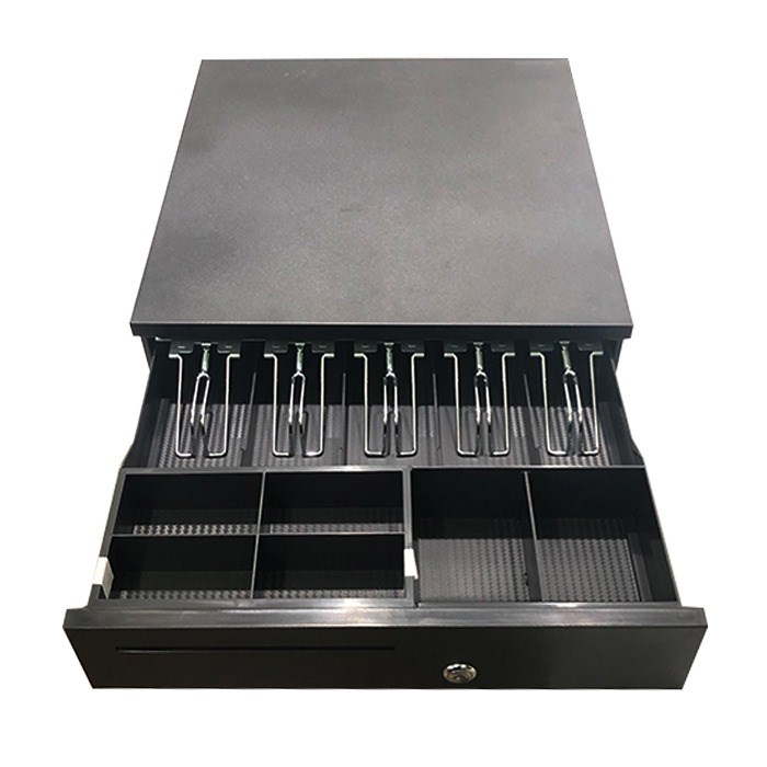 IROMX B56PRC 5 HAZNELİ PARA ÇEKMECESİ METAL SİYAH
