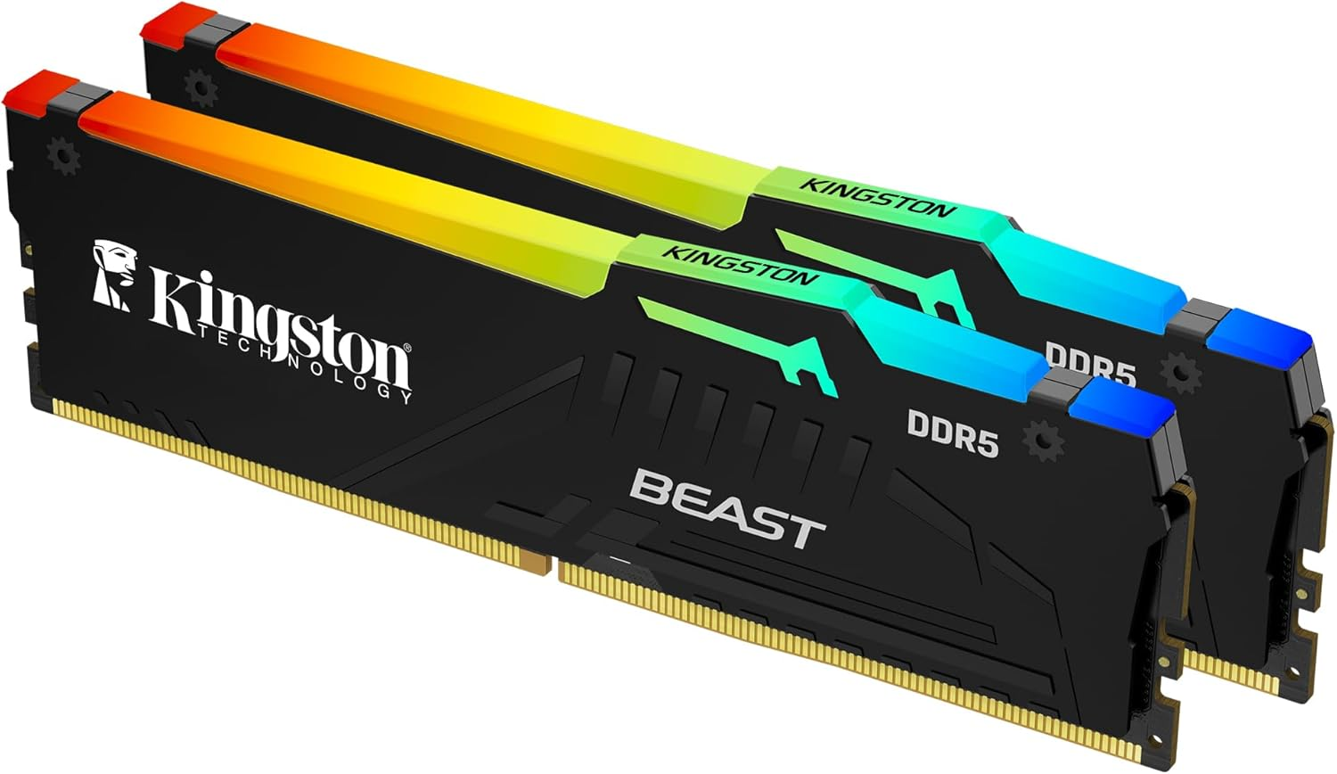 KINGSTON 16GB (2X 8GB) DDR5 6000MHZ CL36 RGB DUAL KIT PC RAM BEAST EXPO KF560C36BBEAK2-16TR
