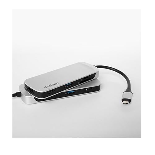 KINGSTON Nucleum HUBC1-SR-EN 7port USB 3.1,Type-C,HDMI Kart Okuyucu Gümüş USB Çoklayıcı Hub