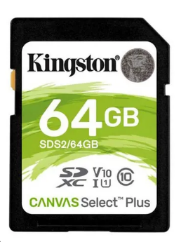 KINGSTON SDHC 64GB SDS2/64GB CLASS10 HAFIZA KARTIKingstonFlash (Micro) KartB05077