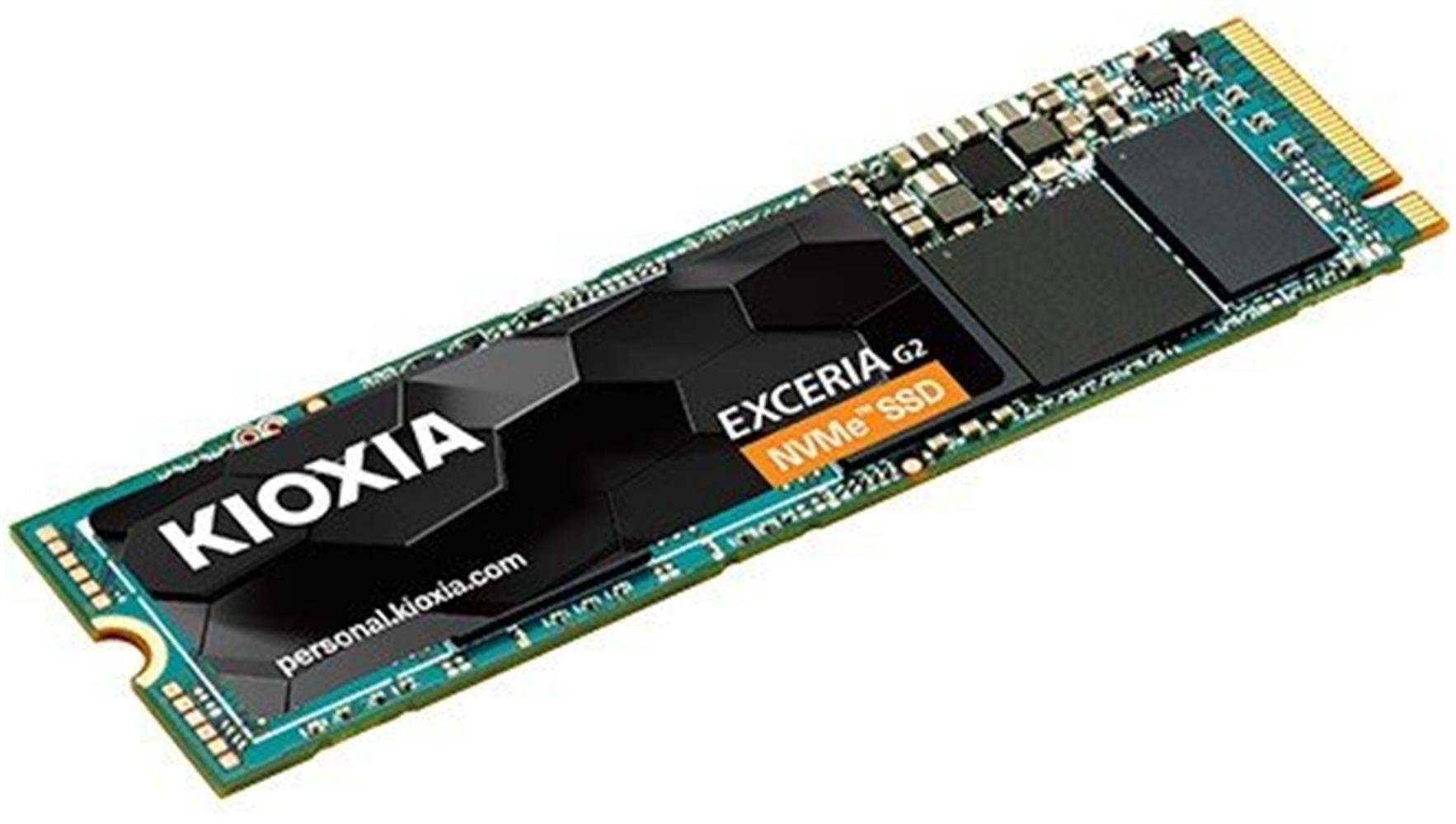 Kioxia 1TB Exceria G2 LRC20Z001TG8 2100-1700MB-sn NVMe PCIe M.2 SSD Harddisk
